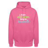 Kurz anjebunden, lang im Jedächtnis. - Unisex Hoodie - Pink