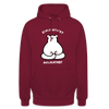 Einjeatmet - Unisex Hoodie - Bordeaux