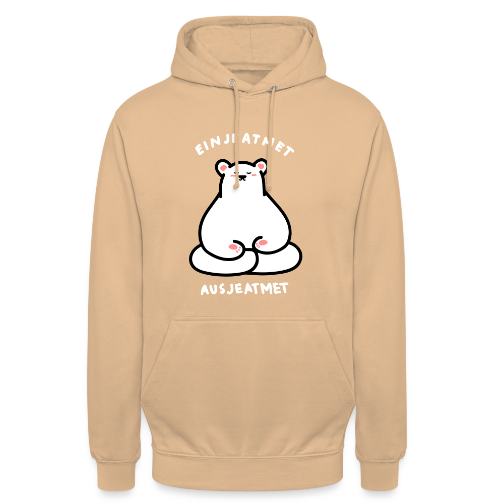 Einjeatmet - Unisex Hoodie - Beige