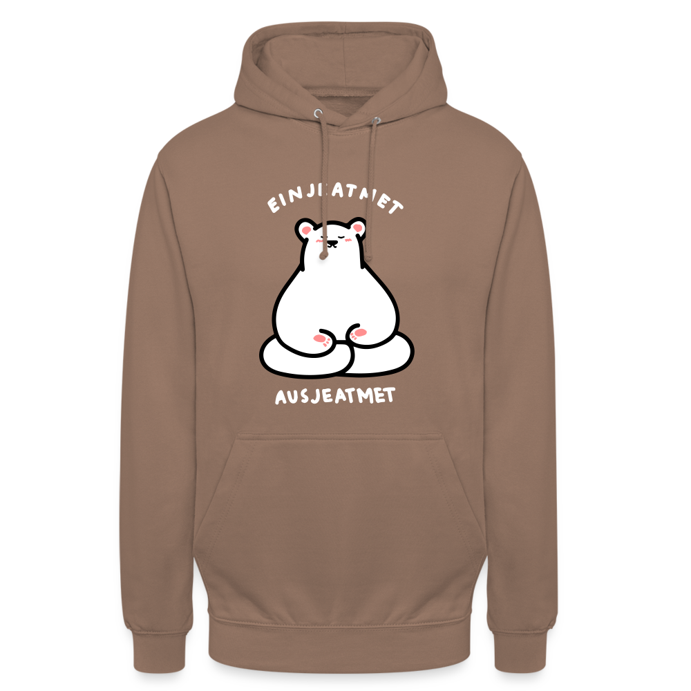 Einjeatmet - Unisex Hoodie - Mokka