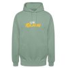 Kiezkönig - Unisex Hoodie - Graugrün