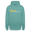 Lächeln is keen Jesichtsbruch - Unisex Hoodie - Pastelltürkis