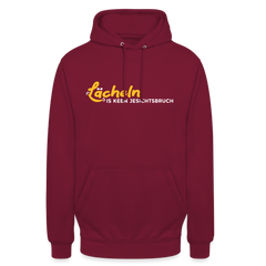 Lächeln is keen Jesichtsbruch - Unisex Hoodie