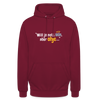 Will ja nett sein, aber ohje... - Unisex Hoodie - Bordeaux