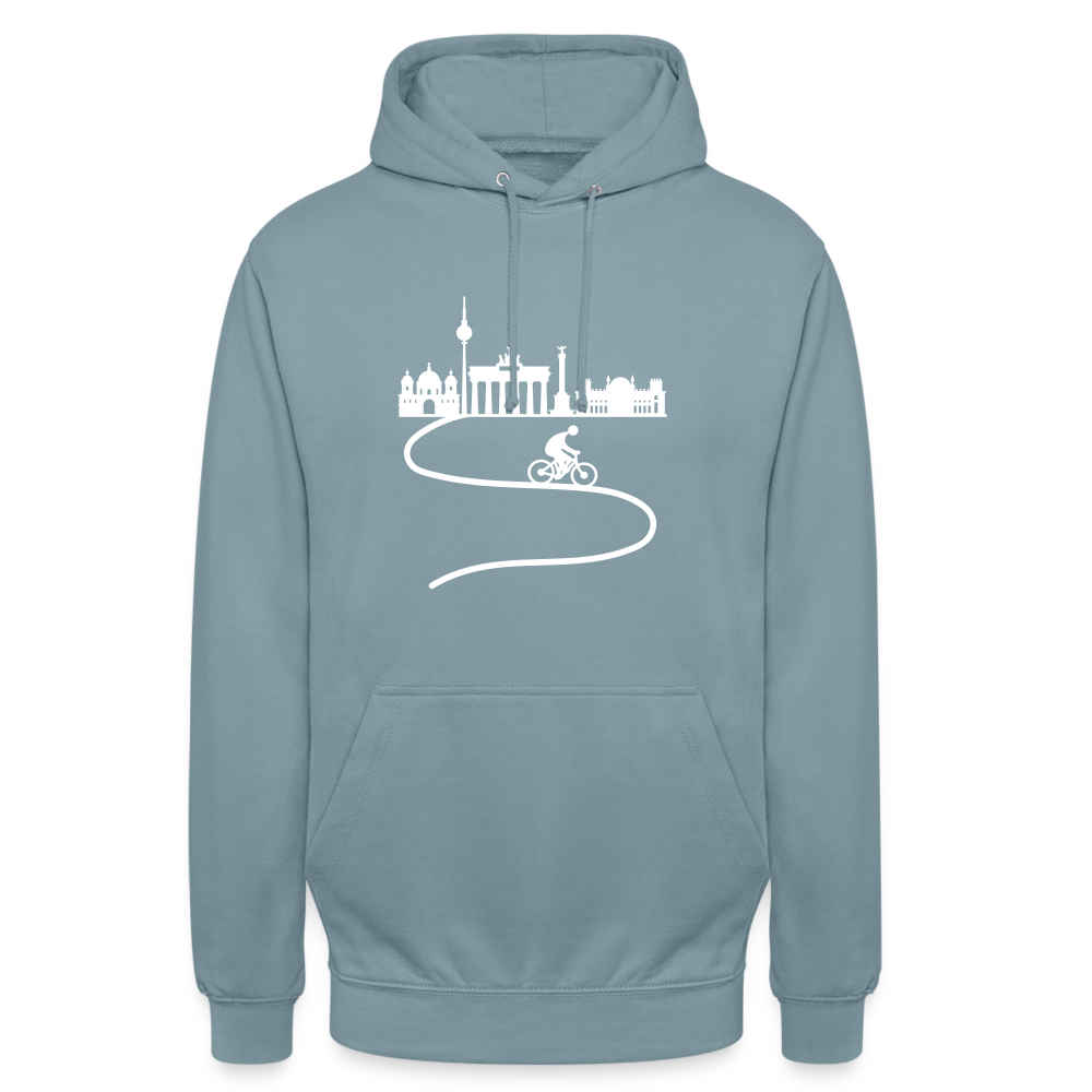 Aus der Stadt - Unisex Hoodie - Nebelblau