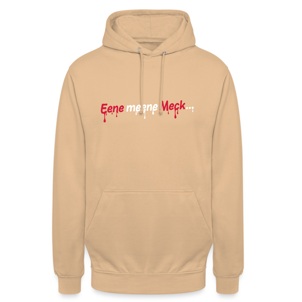 Eene meene Meck... - Unisex Hoodie - Pfirsich