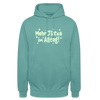 Mehr Jlitzer im Alltag! - Unisex Hoodie - Pastelltürkis