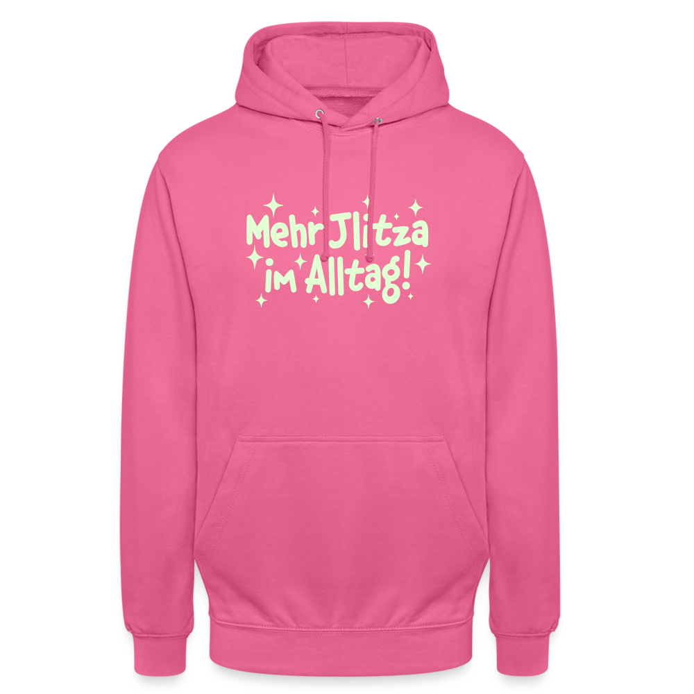 Mehr Jlitzer im Alltag! - Unisex Hoodie - Pink
