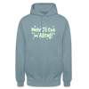 Mehr Jlitzer im Alltag! - Unisex Hoodie - Nebelblau