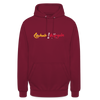 Lächeln beim Nörgeln - Unisex Hoodie - Bordeaux