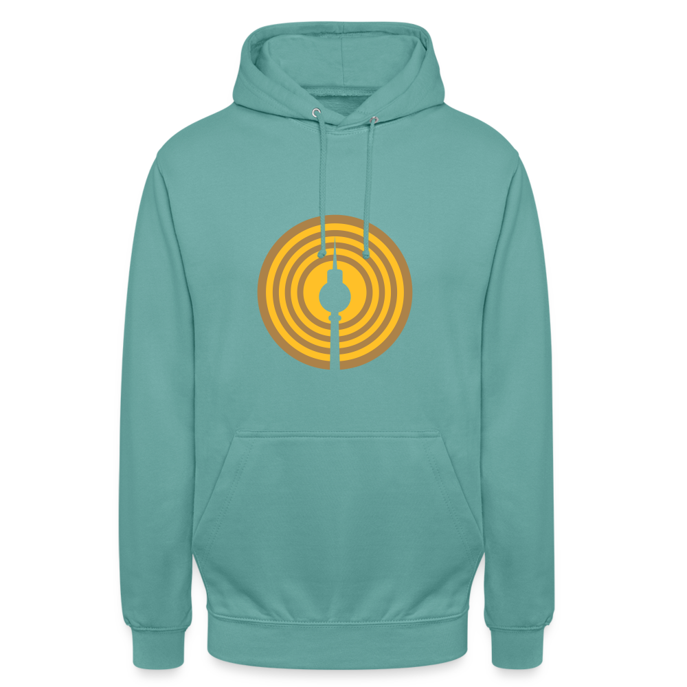 Berlin im Fokus - Unisex Hoodie - Pastelltürkis
