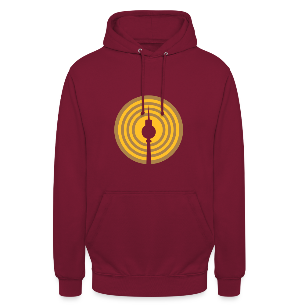 Berlin im Fokus - Unisex Hoodie - Bordeaux