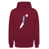 Unterwegs in Berlin - Unisex Hoodie - Bordeaux