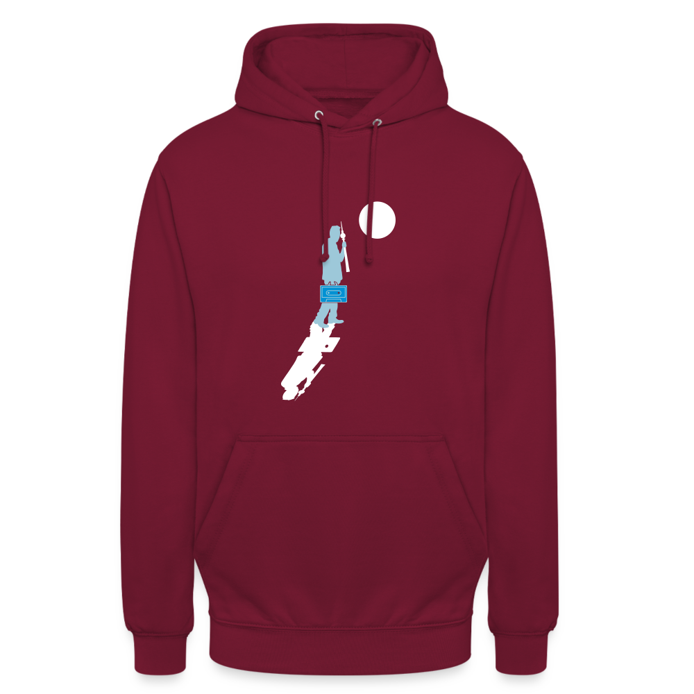 Unterwegs in Berlin - Unisex Hoodie - Bordeaux