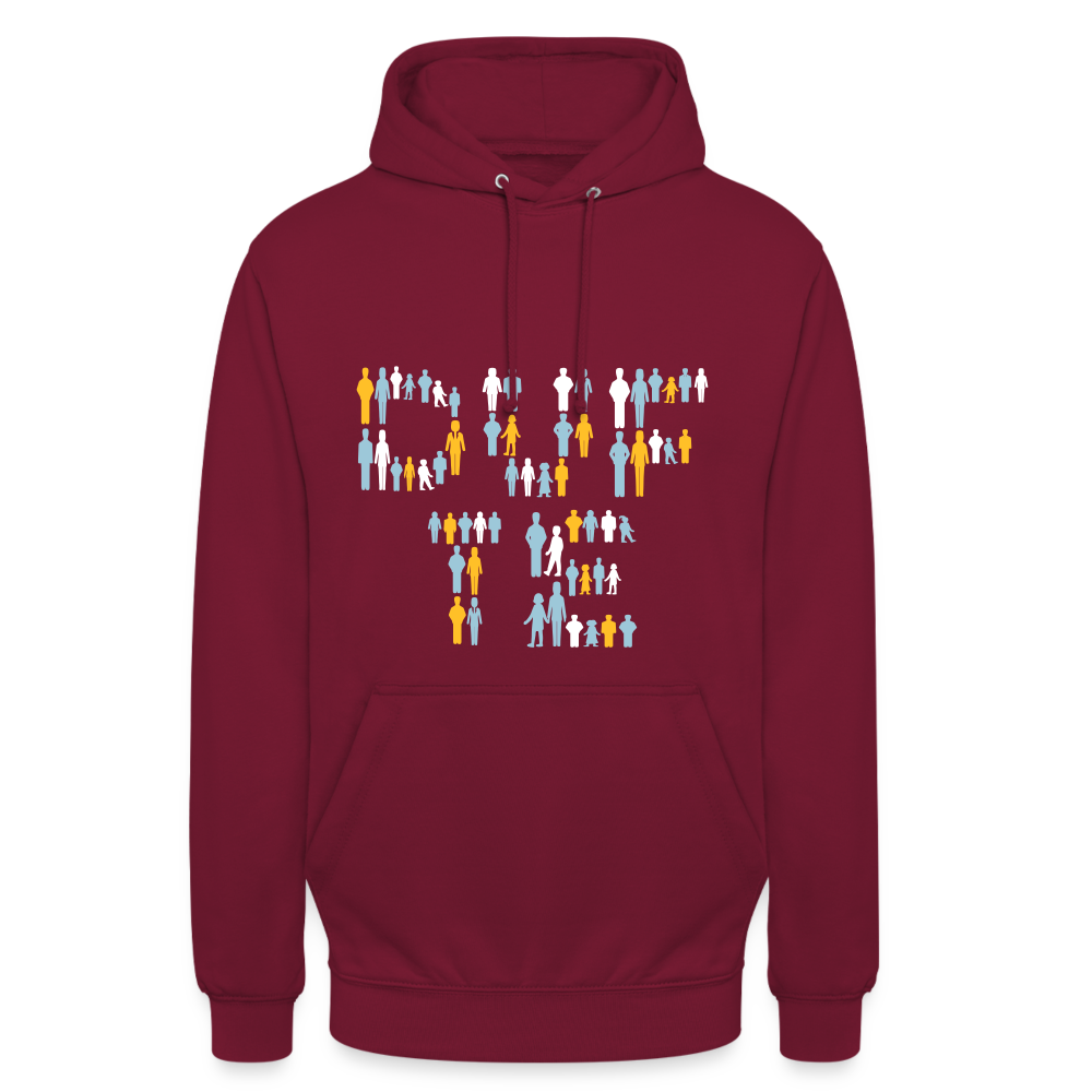 Berliner sind dufte - Unisex Hoodie - Bordeaux