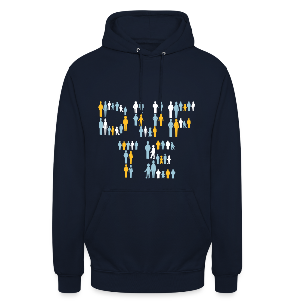 Berliner sind dufte - Unisex Hoodie - Navy