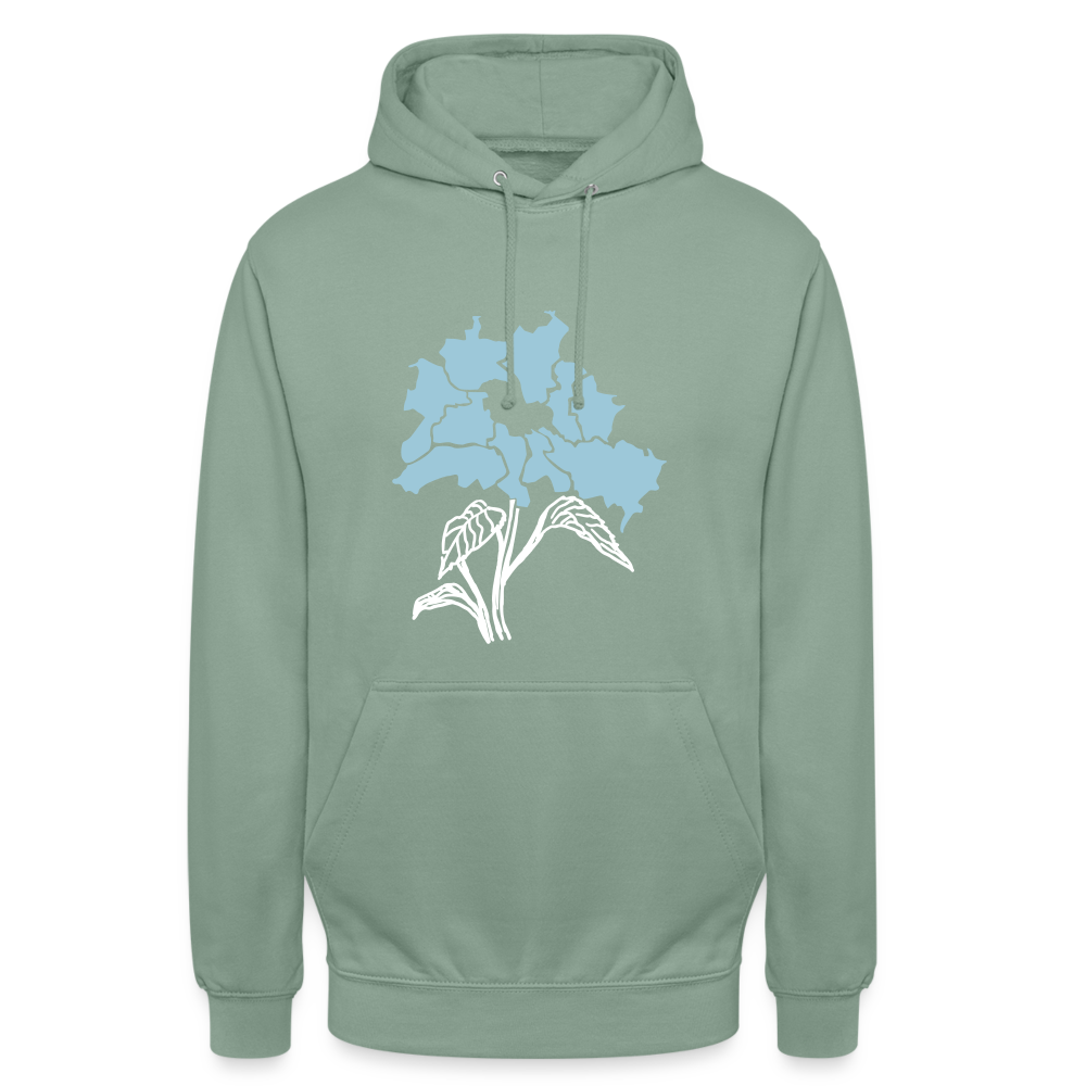 Dit duftet dufte! - Unisex Hoodie - Graugrün