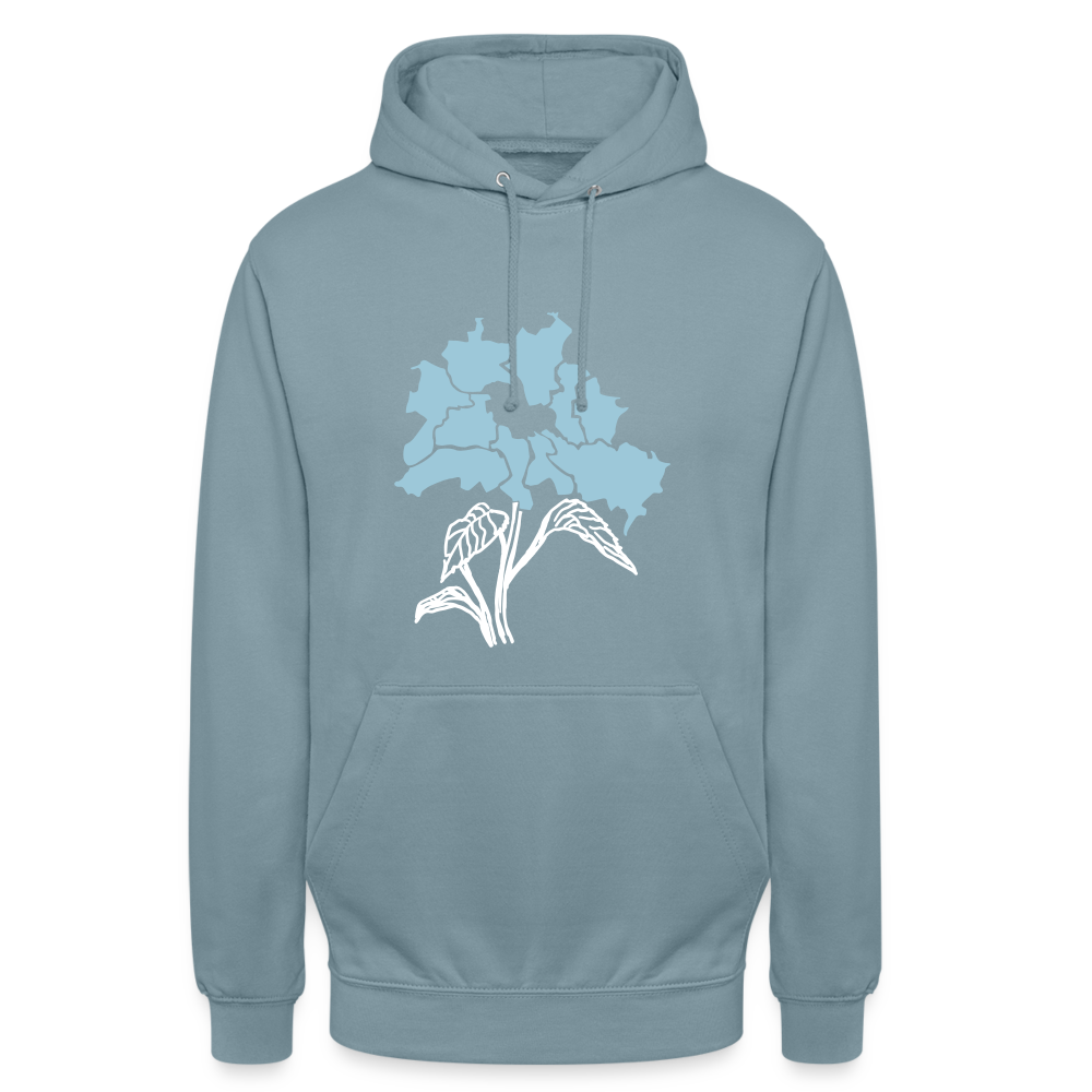 Dit duftet dufte! - Unisex Hoodie - Nebelblau