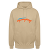 Lieblingssport? Jedankensprünge! - Unisex Hoodie - Beige