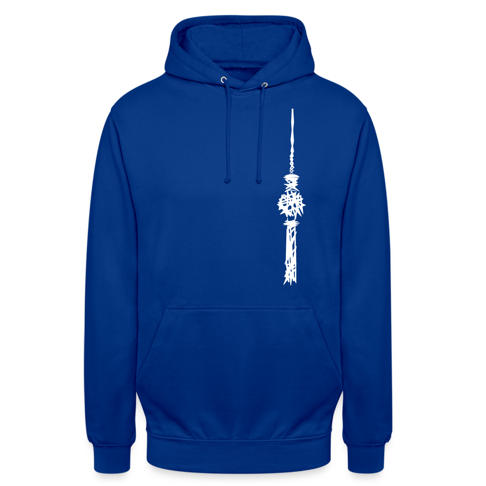 Fernsehturm Zick zack - Unisex Hoodie - Royalblau
