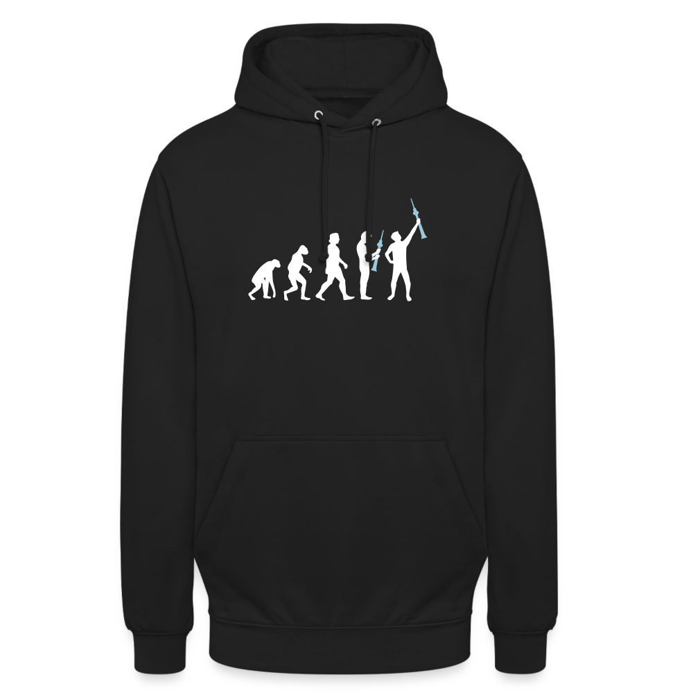 Evolution - Unisex Hoodie - Schwarz