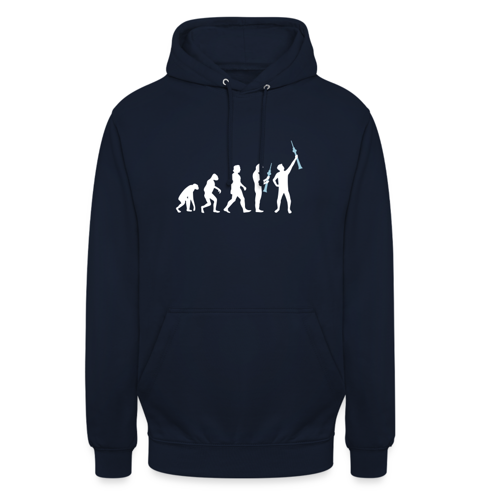 Evolution - Unisex Hoodie - Navy