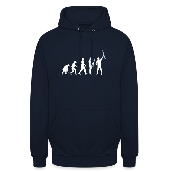 Evolution - Unisex Hoodie - Navy