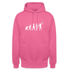 Evolution - Unisex Hoodie - Pink