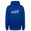 Evolution - Unisex Hoodie - Royalblau