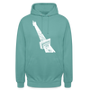 Der Funkturm - Unisex Hoodie - Pastelltürkis