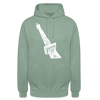 Der Funkturm - Unisex Hoodie - Graugrün