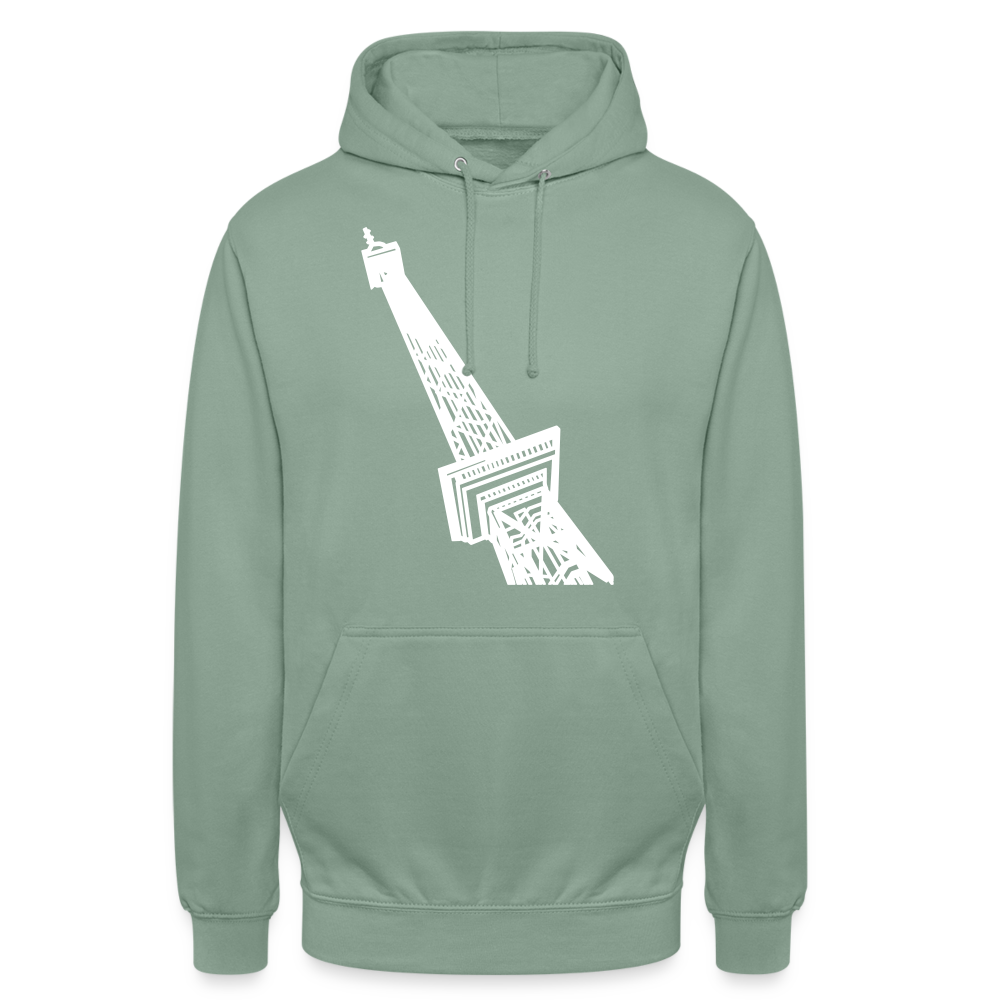 Der Funkturm - Unisex Hoodie - Graugrün