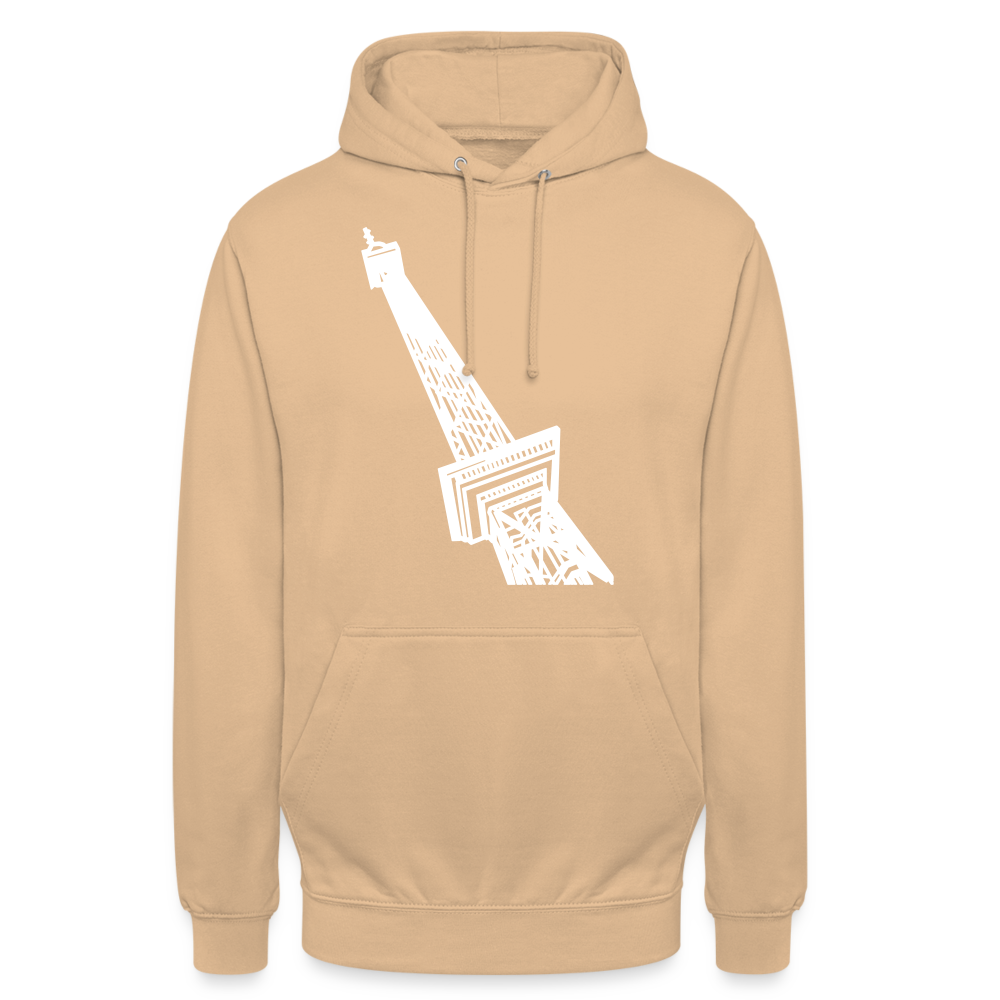 Der Funkturm - Unisex Hoodie - Pfirsich