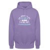 Könnt' ick fliejen, wär ick zu faul zum Flüjelschlagen - Unisex Hoodie - Lavendel