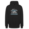 Könnt' ick fliejen, wär ick zu faul zum Flüjelschlagen - Unisex Hoodie - Schwarz