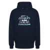 Könnt' ick fliejen, wär ick zu faul zum Flüjelschlagen - Unisex Hoodie - Navy