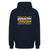 Wasde heute kannst erleben, kann dir morjen keener jeben! - Unisex Hoodie - Navy