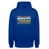 Wasde heute kannst erleben, kann dir morjen keener jeben! - Unisex Hoodie - Royalblau