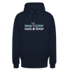 Meene Kleene macht dir Beene! - Unisex Hoodie - Navy