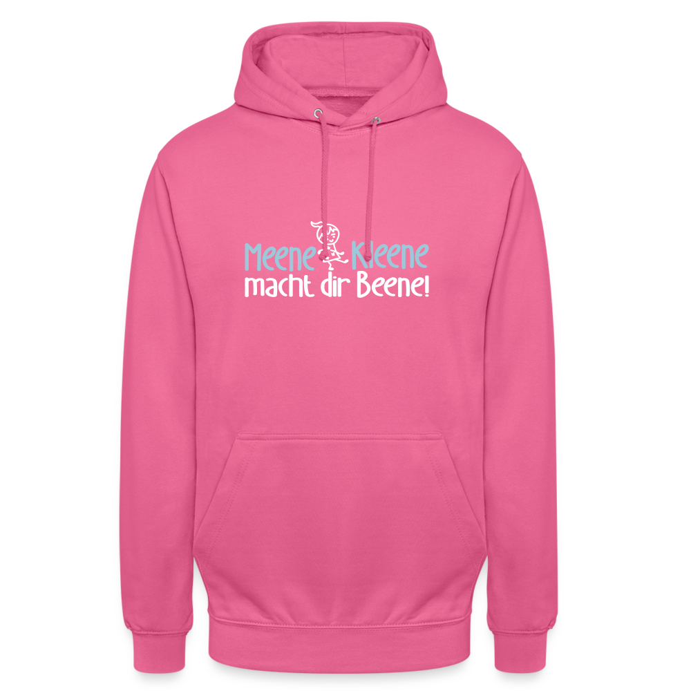 Meene Kleene macht dir Beene! - Unisex Hoodie - Pink