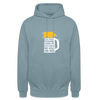 Ick kieke, staune, wunda mir, wie'n kühles Bier jefällt mir hier - Unisex Hoodie - Nebelblau