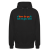Keene Sorge, ick regel dit! - Unisex Hoodie - Schwarz