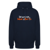 Ick wär jetzt lieber in Berlin - Unisex Hoodie - Navy