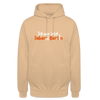 Ick wär jetzt lieber in Berlin - Unisex Hoodie - Pfirsich