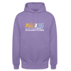 Pack' den Tag beim Schlawittchen - Unisex Hoodie - Lavendel