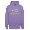 aba jut, uff jeht's! - Unisex Hoodie - Lavendel