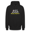 aba jut, uff jeht's! - Unisex Hoodie - Schwarz