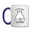 Einjeatmet - Tasse zweifarbig