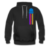 Tempelhof Radarturm - Männer Premium Hoodie - Schwarz