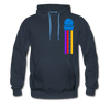 Tempelhof Radarturm - Männer Premium Hoodie - Navy